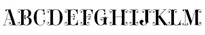 Carmen Fiesta Regular Font UPPERCASE