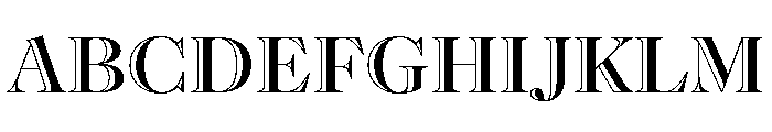 Caslonian Open Std L Heavy Font UPPERCASE