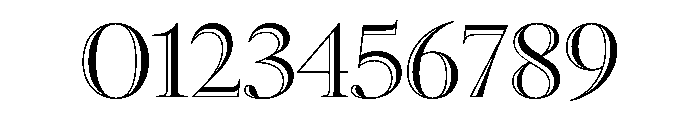 Caslonian Open Std L Regular Font OTHER CHARS