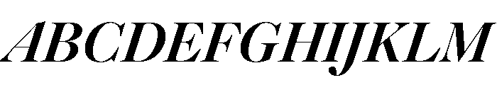 Caslonian Std L Bold Italic Font UPPERCASE