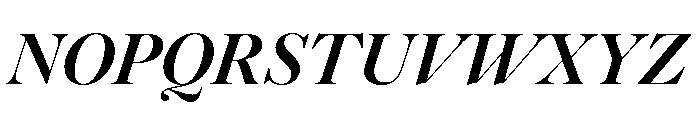 Caslonian Std L Bold Italic Font UPPERCASE