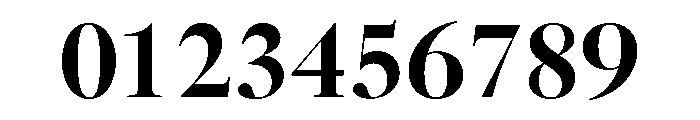 Caslonian Std L Bold Font OTHER CHARS