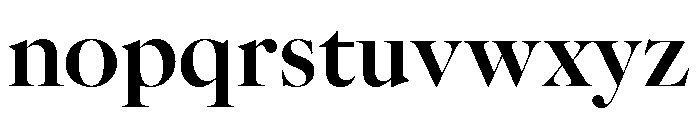 Caslonian Std L Bold Font LOWERCASE
