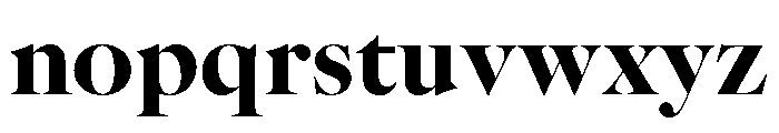 Caslonian Std L Heavy Font LOWERCASE