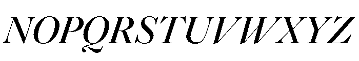 Caslonian Std L Italic Font UPPERCASE
