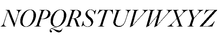 Caslonian Std L Light Italic Font UPPERCASE