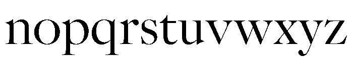 Caslonian Std L Light Font LOWERCASE