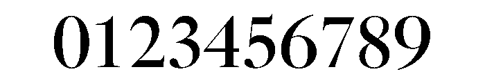 Caslonian Std L Regular Font OTHER CHARS