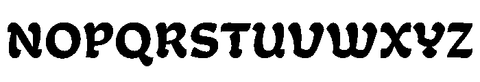 Casserole Bold Font UPPERCASE