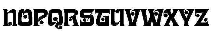 Casserole Classic Font UPPERCASE