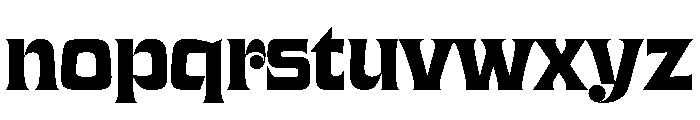 Casserole Classic Font LOWERCASE