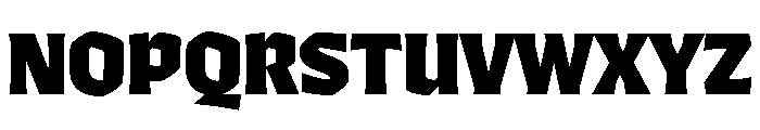 Casserole Extra Bold Font UPPERCASE