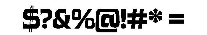 Casserole Flare Font OTHER CHARS
