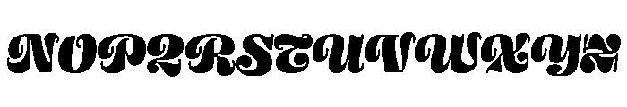 Casserole Italic Font UPPERCASE