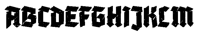 Casserole Regular Font UPPERCASE