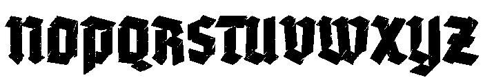 Casserole Regular Font UPPERCASE