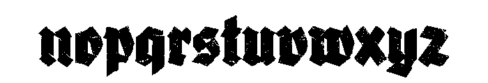 Casserole Regular Font LOWERCASE