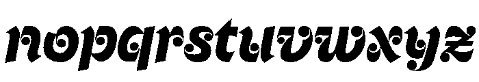 Casserole Script Font LOWERCASE