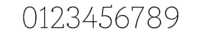 Cattivo Light Font OTHER CHARS