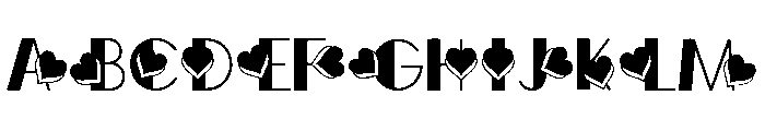 CACA Regular Font UPPERCASE