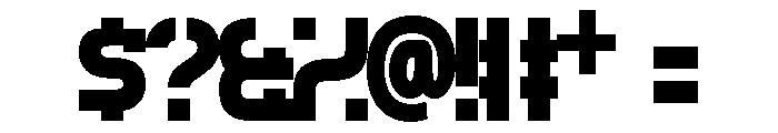 CALDERIS Bold Font OTHER CHARS