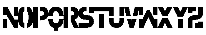 CALDERIS Bold Font UPPERCASE