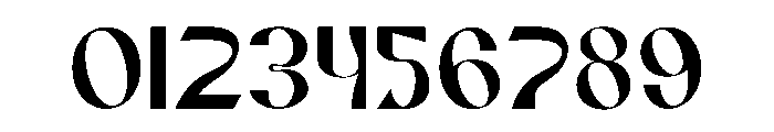 CAROEGY Font OTHER CHARS