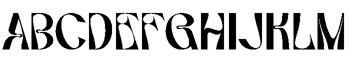 CAROEGY Font UPPERCASE