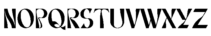 CAROEGY Font UPPERCASE