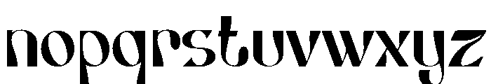 CAROEGY Font LOWERCASE