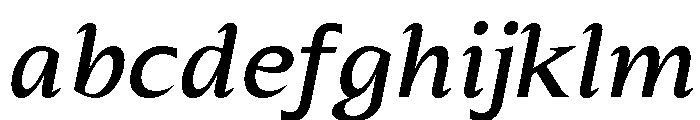 CASALE del NATURA Italic FONT