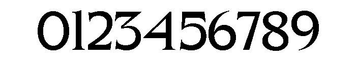 CASALE del NATURA Regular Font OTHER CHARS