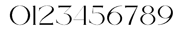 CASERO Font OTHER CHARS