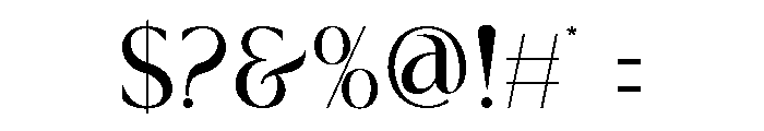 CASPER ROOMER Font OTHER CHARS