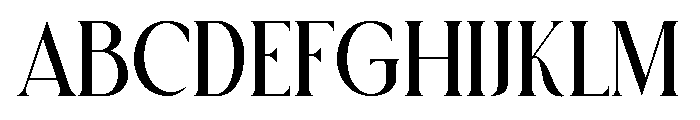 CASPER ROOMER Font UPPERCASE