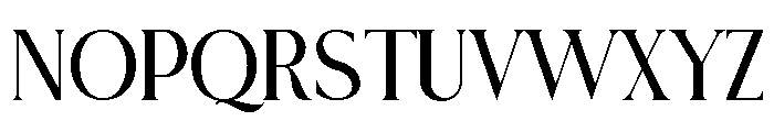 CASPER ROOMER Font UPPERCASE