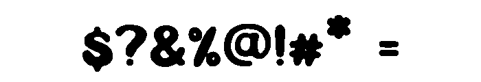 CAT EARS Font OTHER CHARS