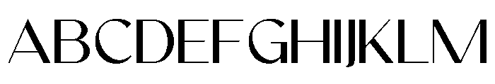 CATHALIE-Regular Font UPPERCASE