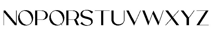 CATHALIE-Regular Font UPPERCASE