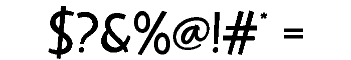 CATHERLY-Regular Font OTHER CHARS