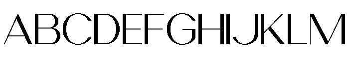 CAVELINE-Regular Font UPPERCASE