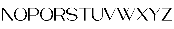 CAVELINE-Regular Font UPPERCASE