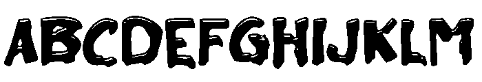 Cabe Pedas Font UPPERCASE