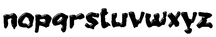 Cabe Pedas Font LOWERCASE