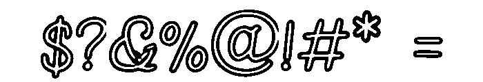 Cabo Font OTHER CHARS