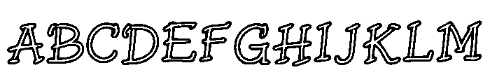 Cabo Font UPPERCASE
