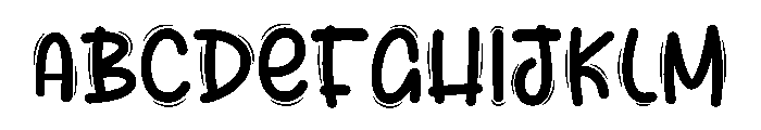Caca Mama Font UPPERCASE
