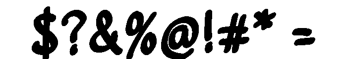 Cacarolla Font OTHER CHARS