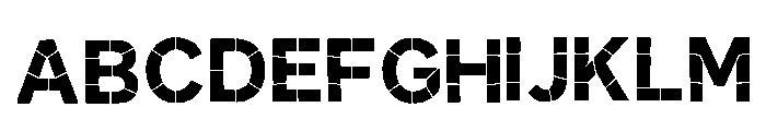 Cacon Regular Font UPPERCASE