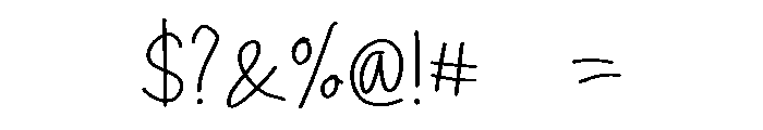 Cactus Flower Font OTHER CHARS
